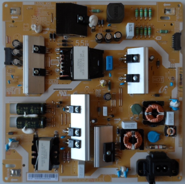 PB/BN44-00876A/SAM/55KU6500 POWER BOARD,BN44-00876A, L55E6_KHS,for, SAMSUNG UE55KU6500U,