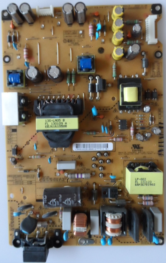 PB/LG/47LA6130 POWER BOARD ,LGP4750-13PL2,PLDH-L206R,EAX64905501(2.0), LG 47LA6130,