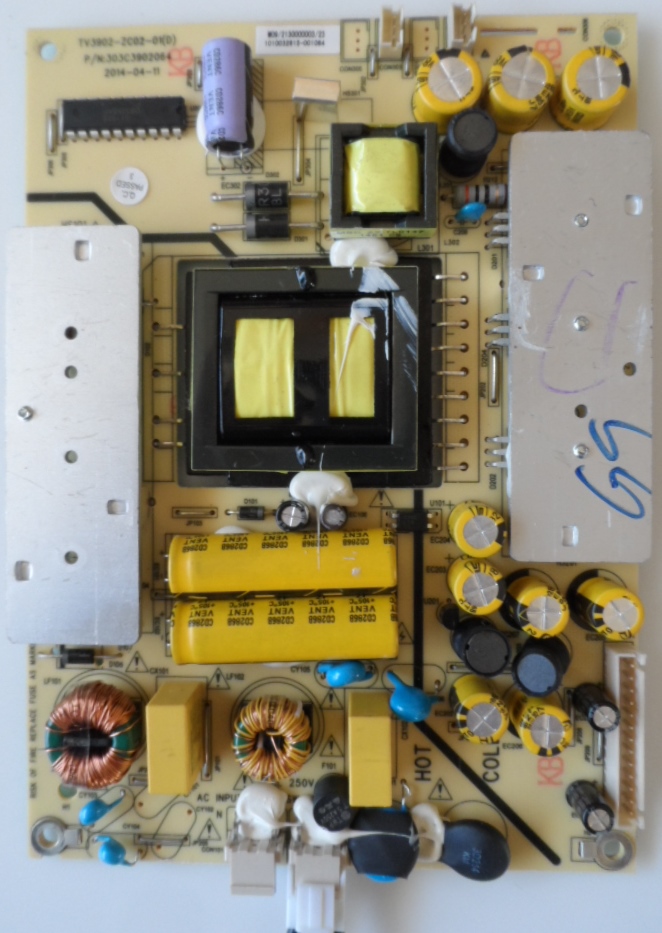 PB/40INC/JVC POWER BOARD,TV3902-ZC02-01,(D),P/N,303C3902064,