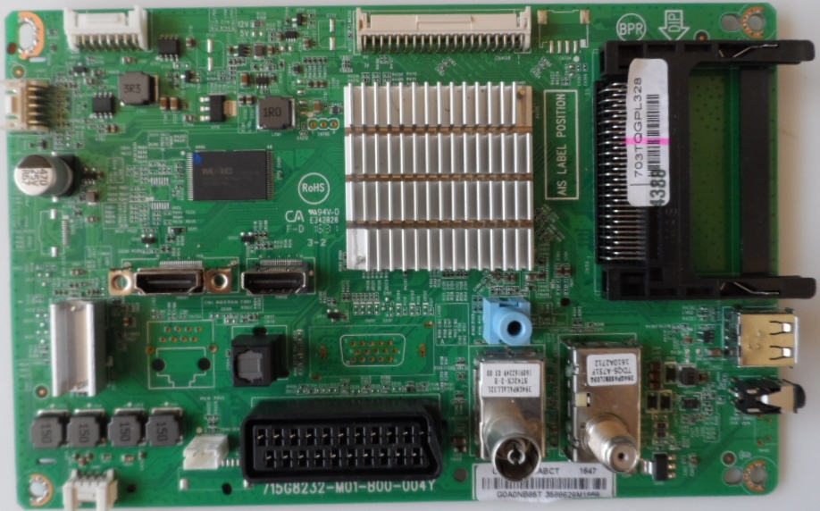 MB/49INC/PH/49PFS4131 MAIN BOARD ,715G8232-M01-B00-004Y, for, PHILIPS 49PFS4131/12