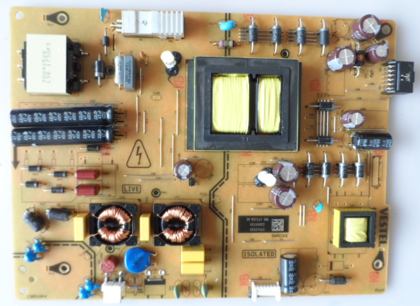 17IPS72/55INC/VES/TOSH POWER BOARD, 17IPS72, for 55 inc DISPLAY, 27912829,23395729,