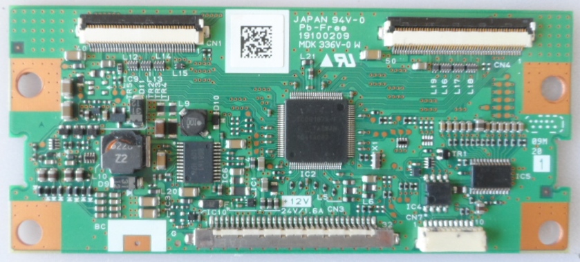 TCON/MDK336V/ TCON BOARD, MDK336V-0,19100209,