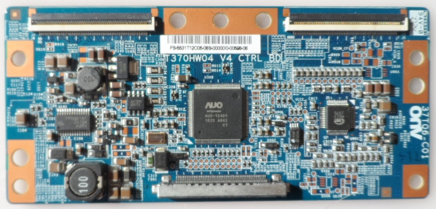 TCON/370HW04/V4/AUO TCon BOARD ,T370HW04, V4 ,CTRL BD, 37T06-C01,