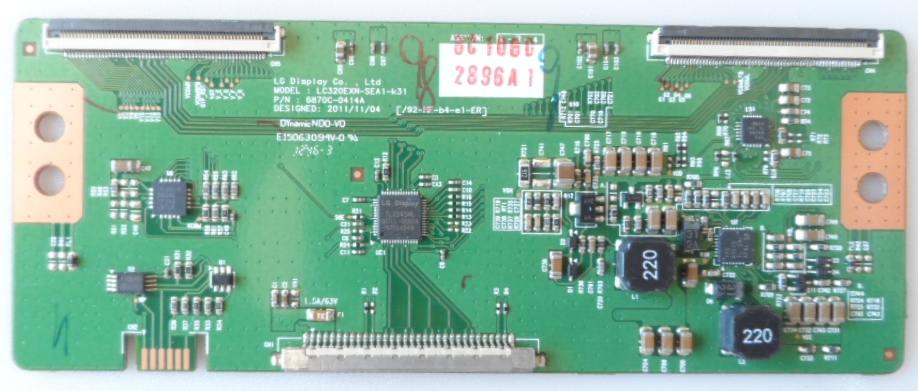 TCON/6870C0414A/LG TCon BOARD ,LC320EXN-SEA1-k31,6870C-0414A,