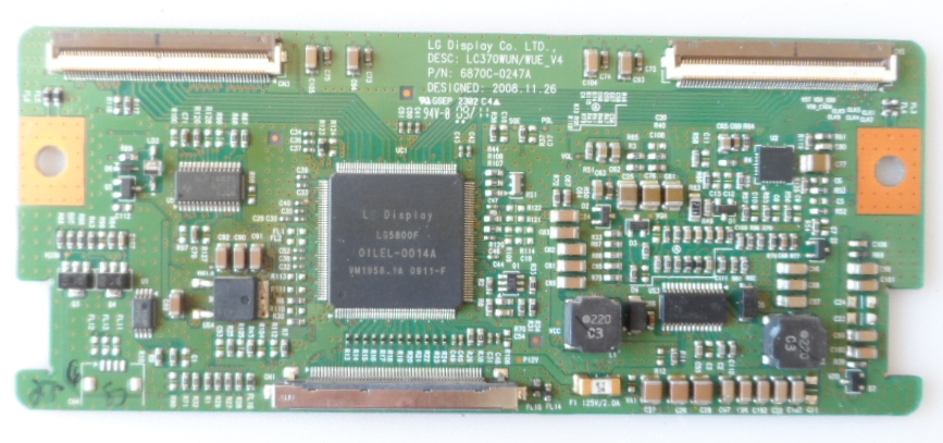 TCON/6870C0247A/LG TCon BOARD ,DESC, LC370WUN/WUE_V6870C-0247A,