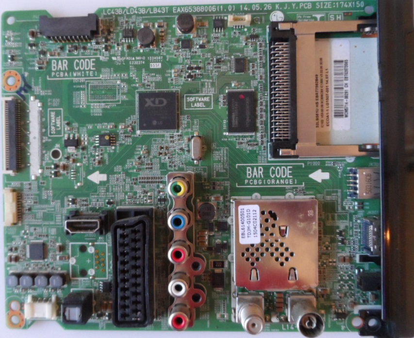 MB/LG/32LB561U MAIN BOARD   ,EBT62973065,EBT62973011,EAX65388006(1.0),  for LG 32LB561U,