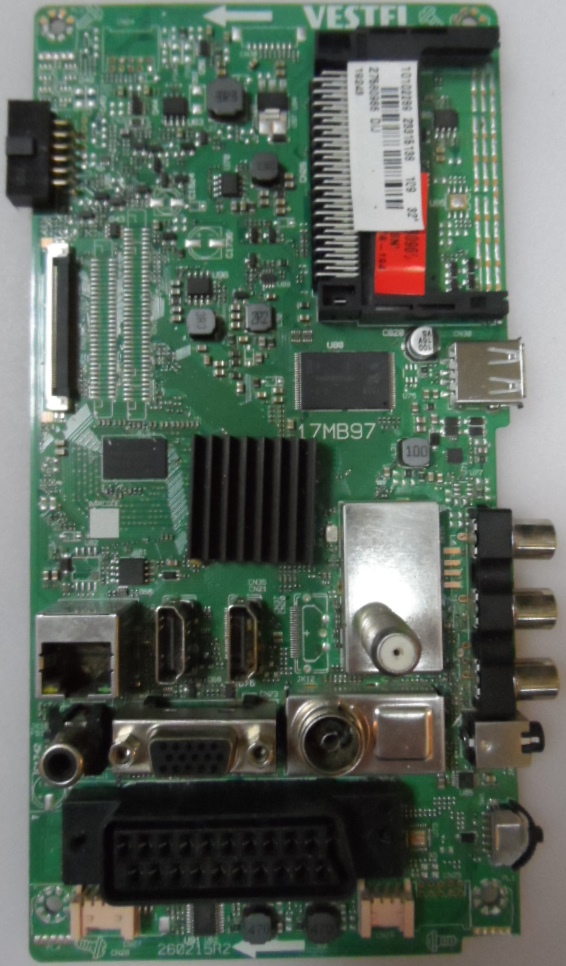 17MB97/32INC/TFK/F32F289R3C MAIN BOARD ,17MB97, for 32 inc DISPLAY ,10102289,23315138,27580966,260215R2,