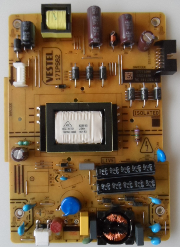 17IPS62/32INC/FIN/2 POWER BOARD ,17IPS62, for 32 inc DISPLAY ,27711599,23321189,231115R2,