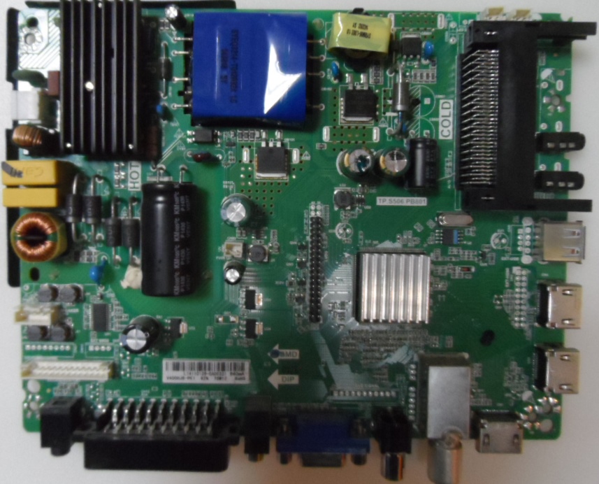 MB/TP.S506.PB801/ST.LIGH/40DM1000 MAIN BOARD ,TP.S506.PB801 , for STARLIGHT 40DM1000,