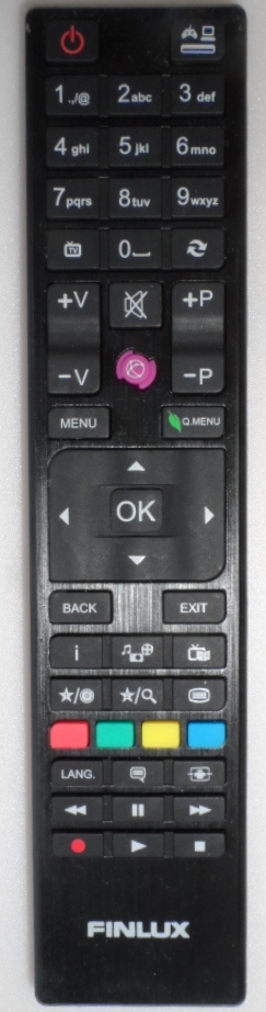 RC/4876/FINLUX/VES  REMOTE CONTROL ,RC4876, for ,FINLUX,48FFB5000