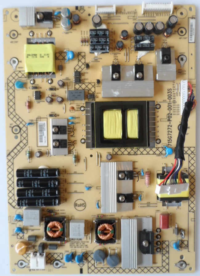 PB/43INC/PAN/43LFE8E POWER BOARD ,715G7272-P02-001-003S,for ,PANASONIC TX-43LFE8E,