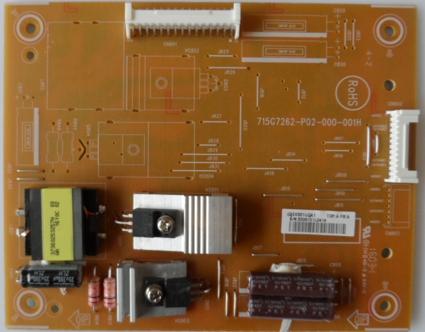 LD/43INC/PAN/43LFE8E LED DRIVER ,715G7262-P02-000-001H, for ,PANASONIC TX-43LFE8E,