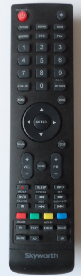 RC/SKYWORTH/24INC ORIGINAL REMOTE CONTROL   for ,SKYWORTH 24E3A11G