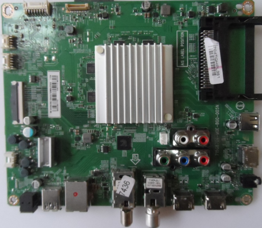 MB/43INC/PH/43PUS6162 MAIN BOARD , 715G8709-M0E-B00-005N, for ,PHILIPS 43PUS6162/12,