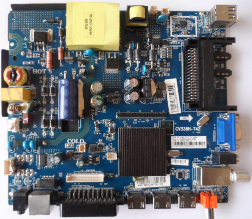 MB/CV338-T42/NEO/4310 MAIN BOARD ,CV338H-T42 , for ,NEO LED-4310 FHD SW