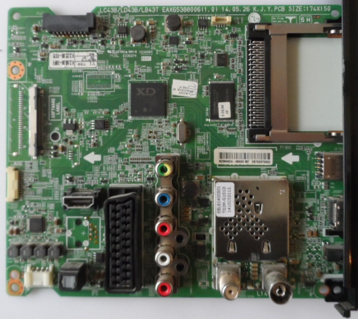 MB/LG/32LB561V MAIN BOARD   ,EBT62973002,EAX65388006(1.0),  for LG 32LB561V,