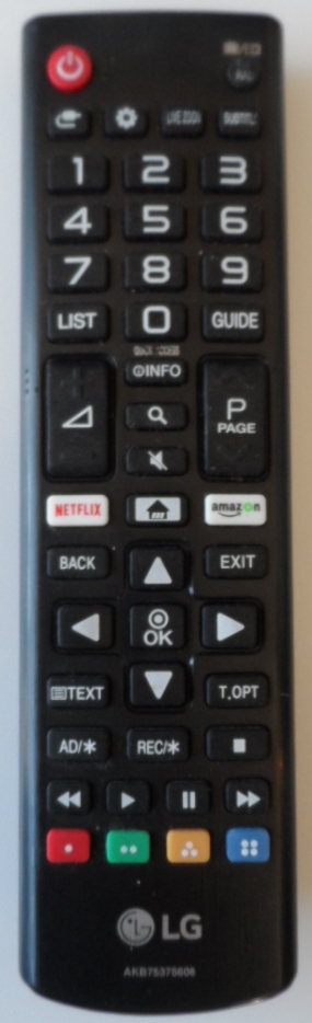 RC/LG/AKB75375608/1 ORIGINAL REMOTE CONTROL, AKB75375608, for LG LED TV 