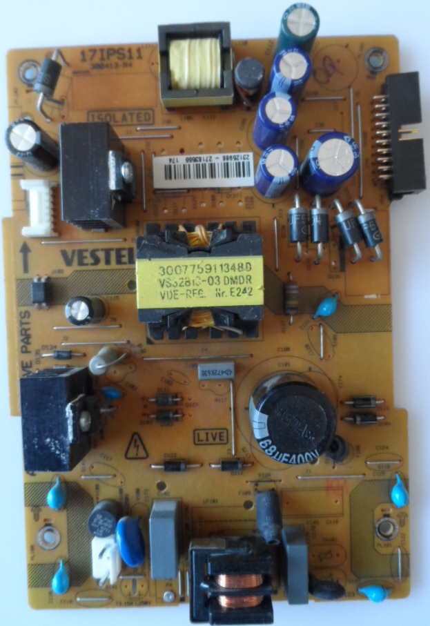 17IPS11/VES/20PIN/4 POWER BOARD ,17IPS11 ,300413-R4,23125986,27163555,