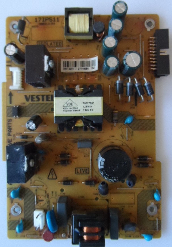 17IPS11/VES/20PIN/5 POWER BOARD ,17IPS11 ,300413-R4,23110481,27119566,