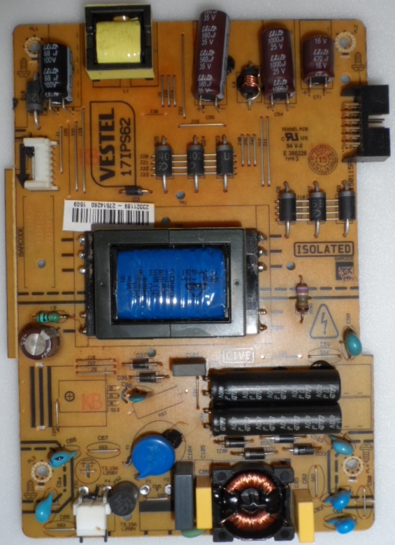 17IPS62/32INC/JVC/11 POWER BOARD ,17IPS62, for 32 inc DISPLAY ,23321189,27514260,150115R2,