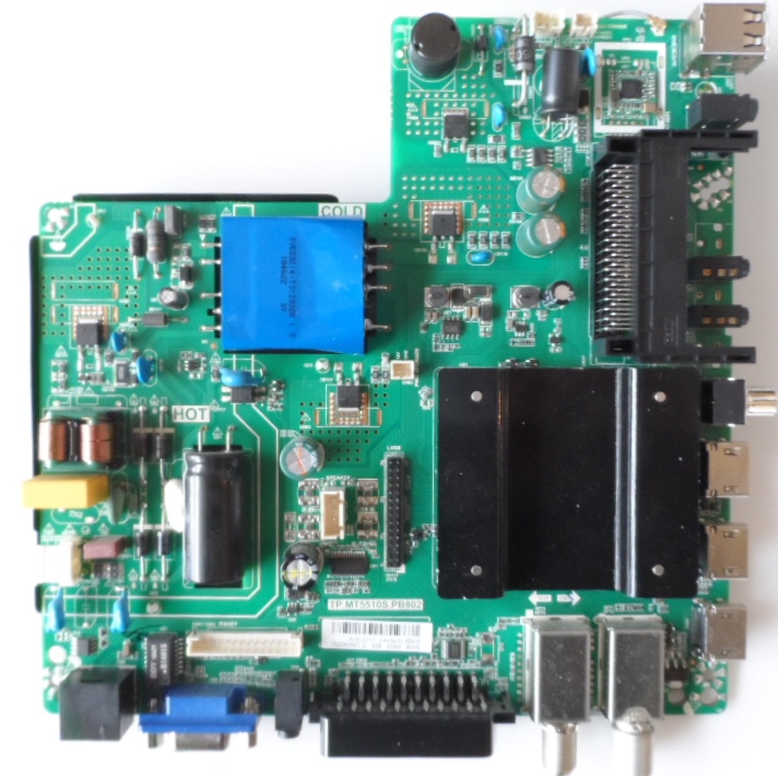 MB/TP.MT5510S.PB802/AR MAIN BOARD ,TP.MT5510S.PB802, for ARIELLI LED-3218T2 SMART,