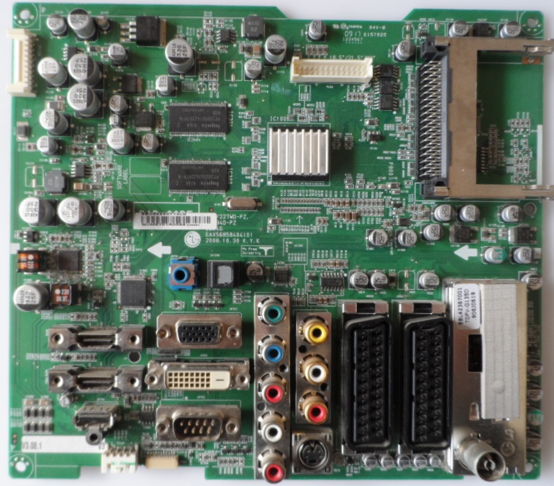 MB/LG/M227WD MAIN BOARD   ,EBU56820714,EAX56858404(0) , for, LG M227WD