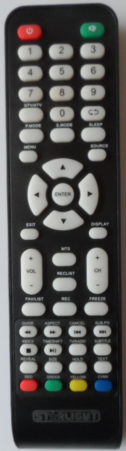 RC/STARLAIGHT/22DM3500 ORIGINAL REMOTE CONTROL for, STARLIGHT 22DM3500,