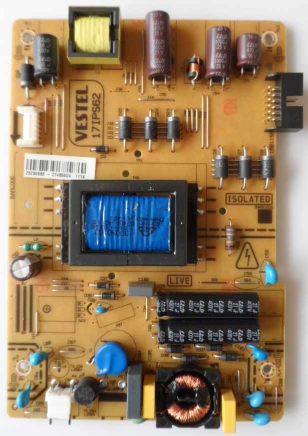 17IPS62/32INC/NEO/32300/1 POWER BOARD ,17IPS62, for 32 inc DISPLAY ,23269686,27485524,150115R2,