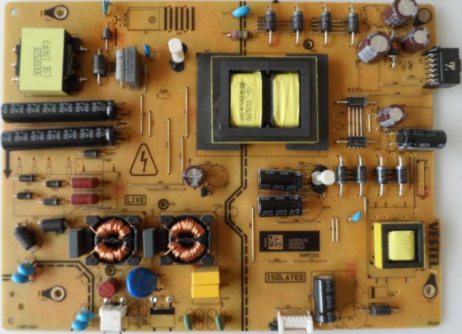 17IPS72/43INC/FIN/1 POWER BOARD ,17IPS72, for 43 inc DISPLAY ,27988836,23388597,130516R4,