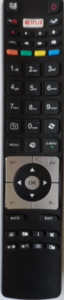 RC/5118/VES  REMOTE CONTROL, RC5118, for VESTEL SMART TV 