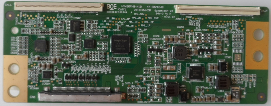 TCON/HV430FHBN10/PH/43PFS5503 TCon BOARD ,HV430FHB-N10, 47-6021249,