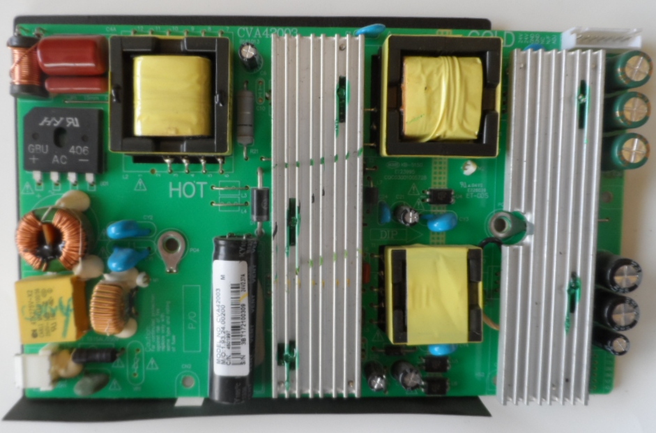 PB/39INC/CVA42003/BP39MA210 POWER BOARD CVA42003 for BLAUPUNKT BA39MA210