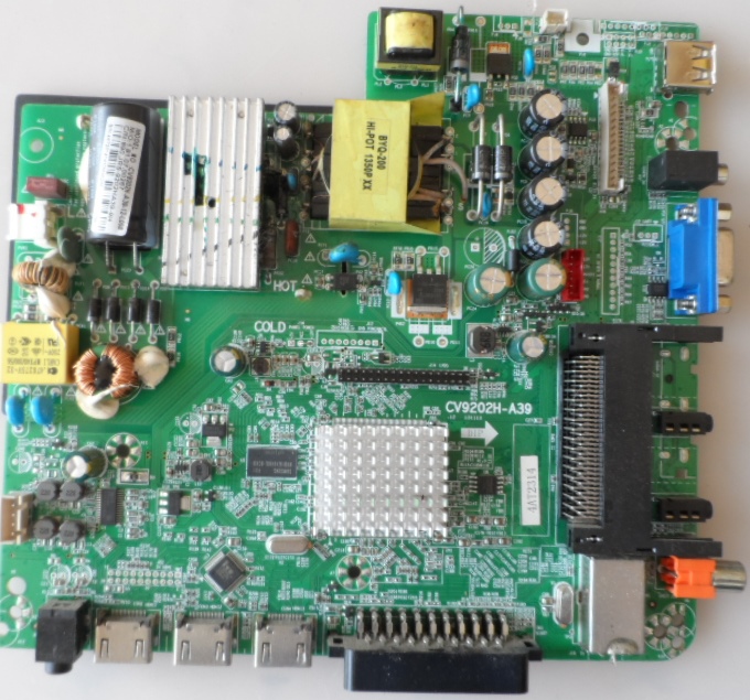 MB/CV9202H-A39/AR/4219FHD MAIN BOARD ,CV9202H-A039 , for ,ARIELLI LED4219FHD,