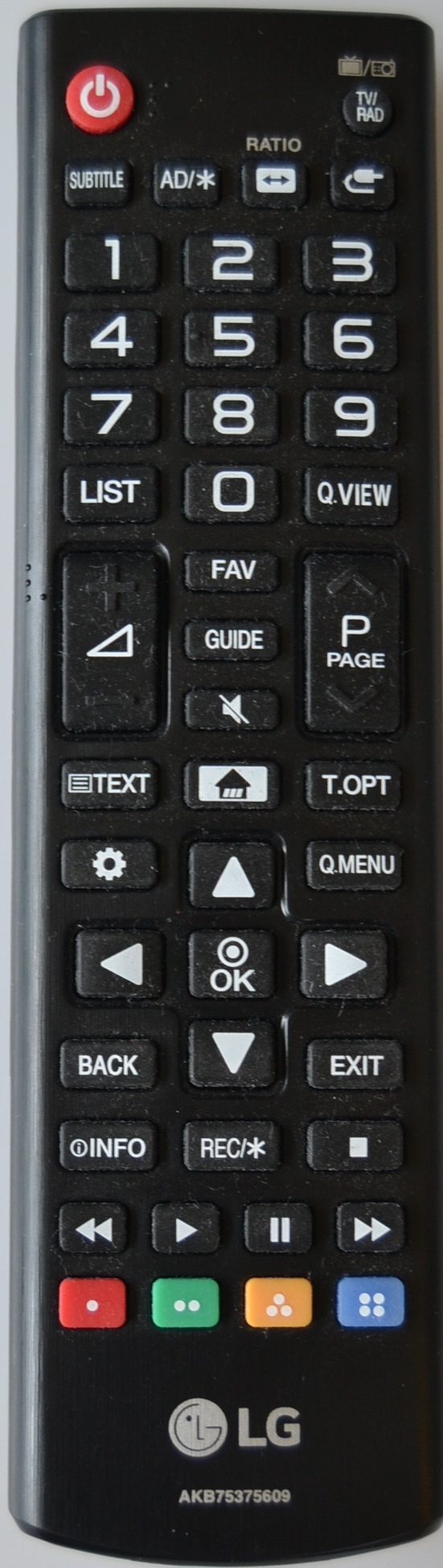 RC/LG/AKB75375609 ORIGINAL REMOTE CONTROL, AKB75375609, for LG LED TV 