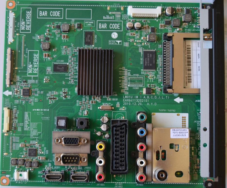 MB/LG/32LV3550 MAIN BOARD   ,EBU61396824,EAX64113202(0),  for, LG 32LV3550