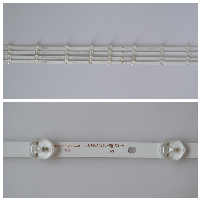 LB/42INC/ARIELLI/1 LED BACKLAIHT  ,JL.D420A1235-081CS9-M,4x10 diod ,770 mm,