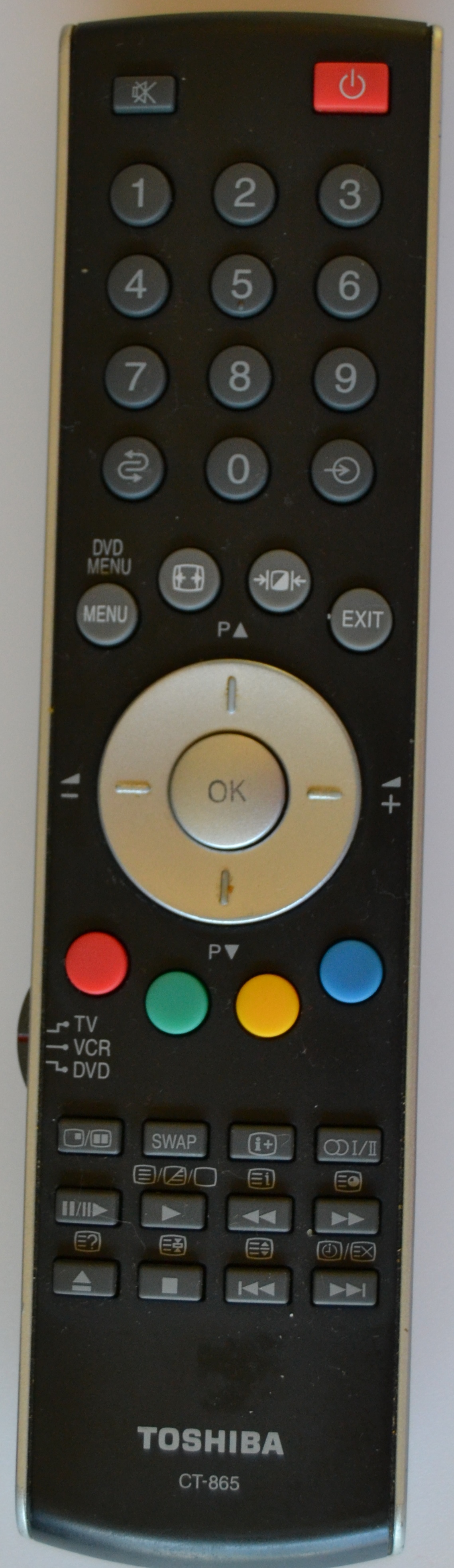 RC/TOSH/CT-856   ORIGINAL REMOTE CONTROL ,CT-856, for ,TOSHIBA LED TV,