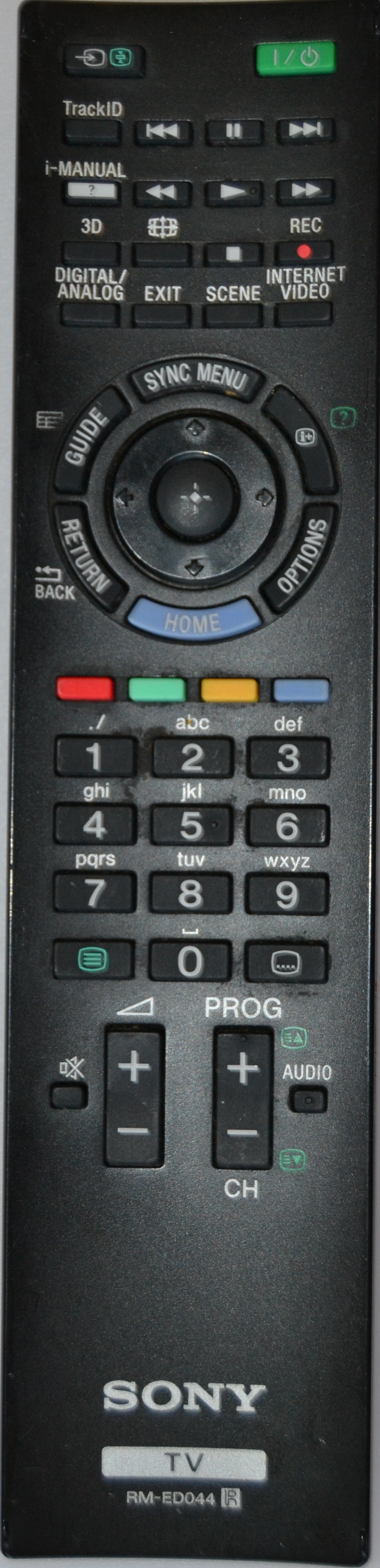 RC/SONY/RM-ED044 ORIGINAL REMOTE CONTROL, RM-ED044 , for SONY TV 