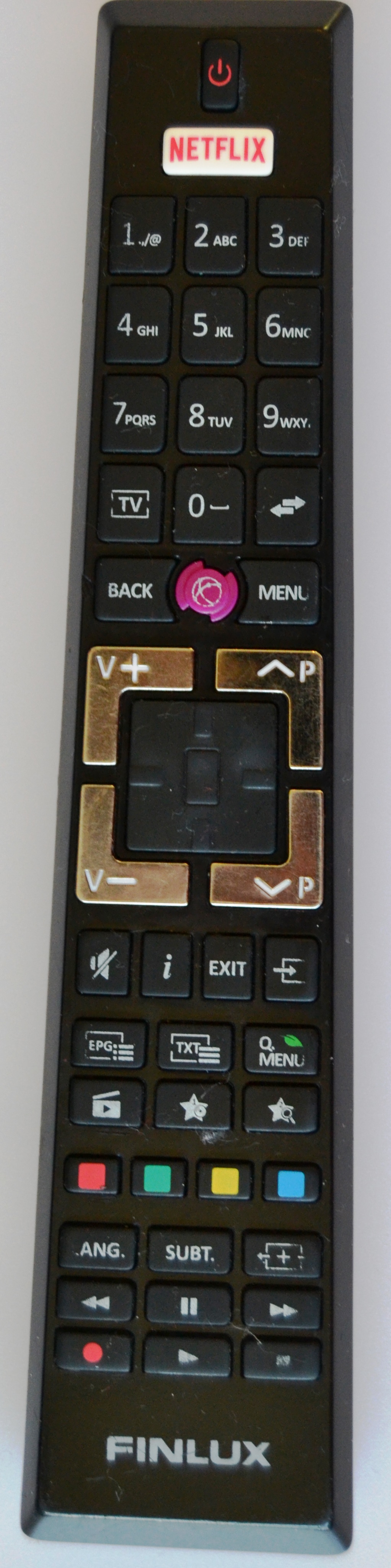 RC/RCA4995/FINLUX  REMOTE CONTROL, RC A4995, for FINLUX