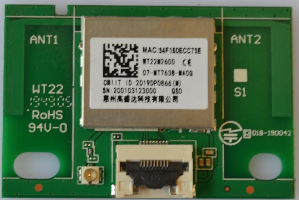 WI-FI/TCL/43EP660 WI-FI MODULE ,WT22M2600,for TCL LED TV