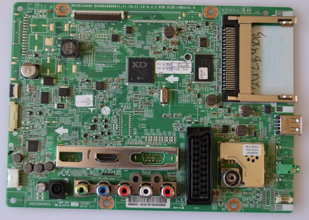 MB/LG/24LB450 MAIN BOARD   ,EBU62425306,EAX65428303(1.1),  for, LG 24LB450B