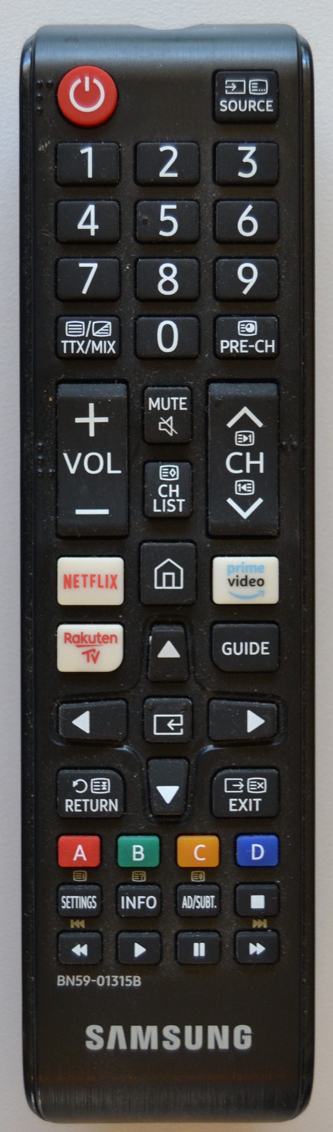 RC/SAM/BN59-01315B ORIGINAL REMOTE CONTROL,BN59-01315B, for SAMSUNG  