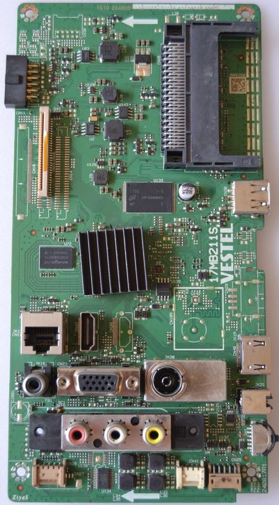 17MB211S/32INC/TFK/2 MAIN BOARD ,17MB211 , for 32inc DISPLAY ,1909,23480570,280017470218,10116145,4360,240817R1,