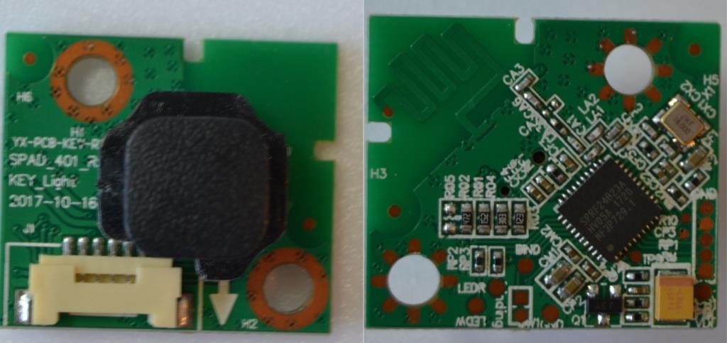 IRM/SHARP/55CUG8502 Радио модул със джойстик  ,YX-PCB-KEY-RX-256 SPAD_401_Rx KEY_Liht,  for, SHARP LC-55CUG8502K,