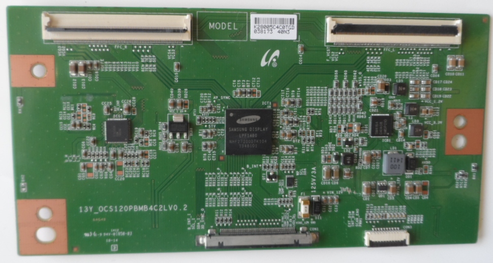 TCON/13YOCS120/SAM/BP40M133 TCon BOARD 13Y_OCS120PBMB4C2LV0.2 for BLAUPUNKT BA40M133