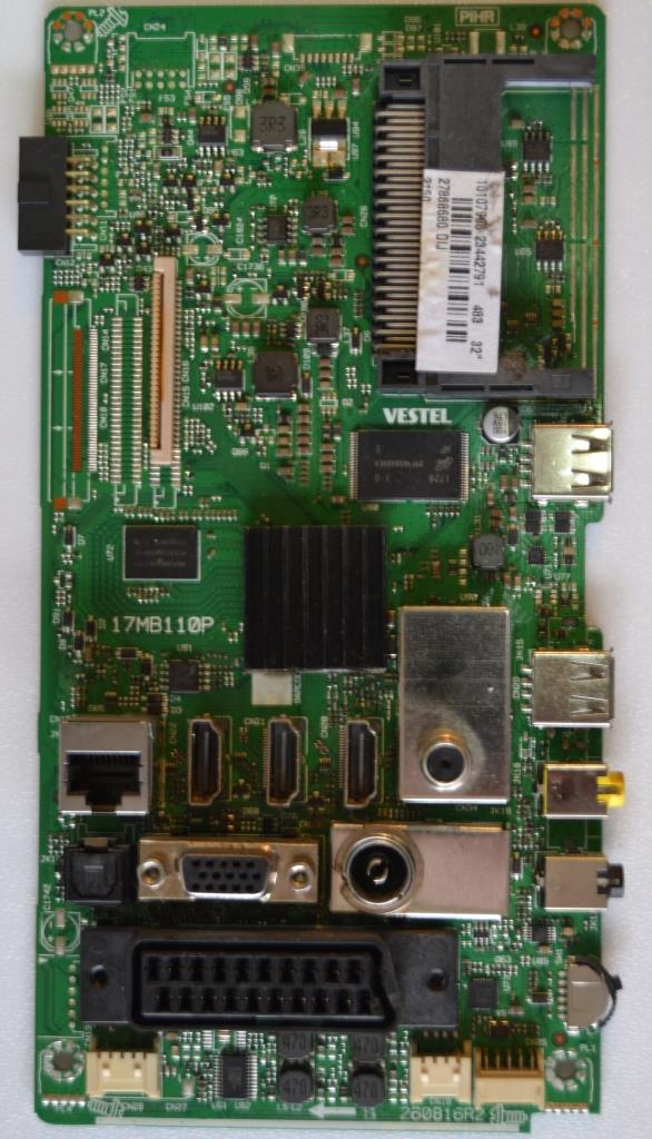 17MB110P/32INC/JVC/1 MAIN BOARD, 17MB110P, for 32inc DISPLAY ,1017906,23442791,27868680,260816R2