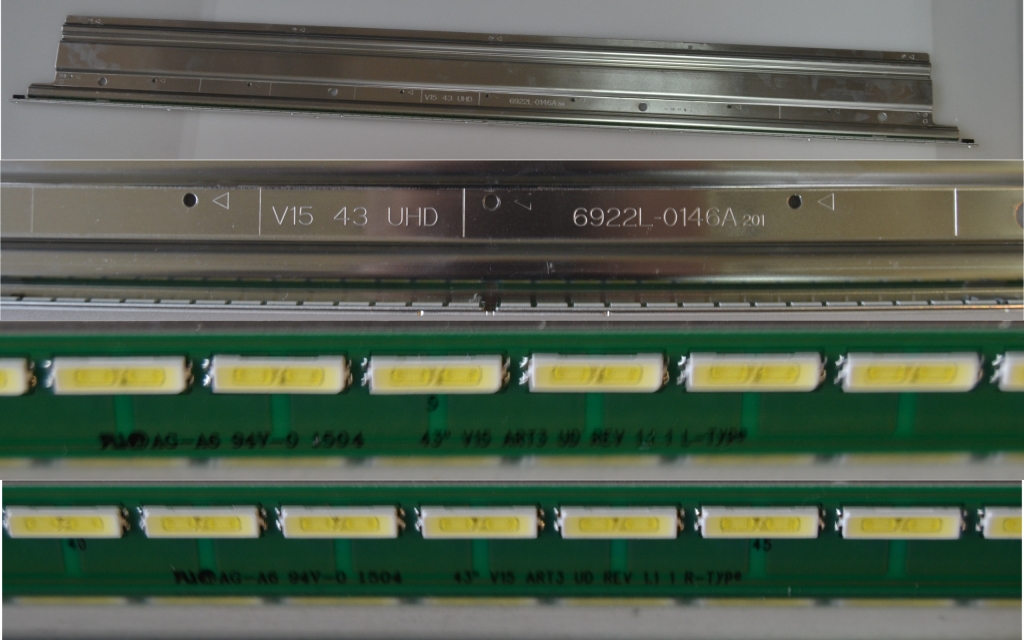 LB/43INC/LG/43UF671V LED BACKLAIHT, 43