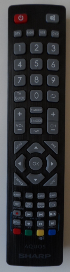 RC/SHARP/ LEDTV/1 ORIGINAL REMOTE CONTROL for, SHARP, LED TV,LC-40CFE4042E,