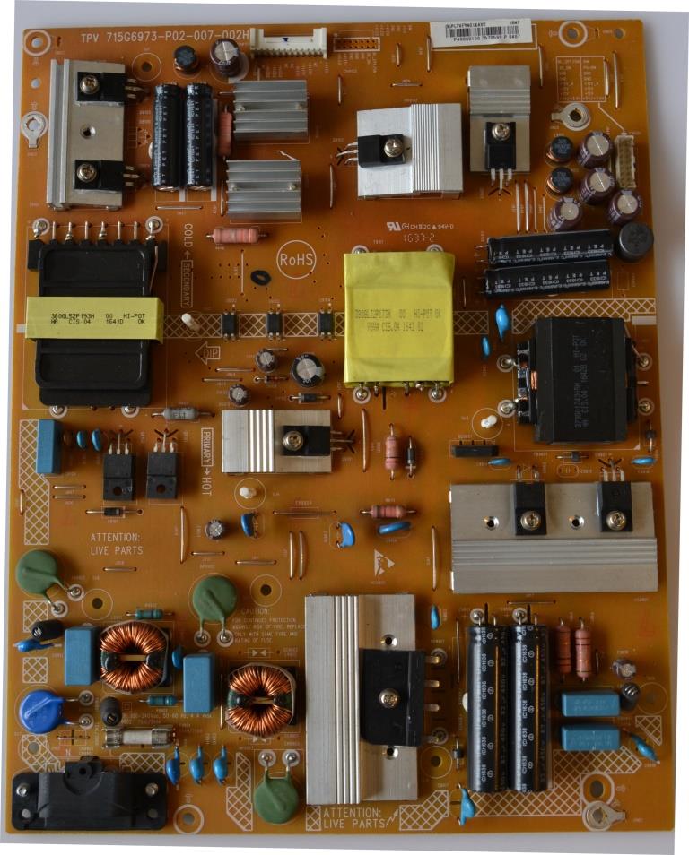 PB/49INC/PH/49PUS6561 POWER BOARD ,715G6973-P02-007-002H,for PHILIPS 49PUS6561/12