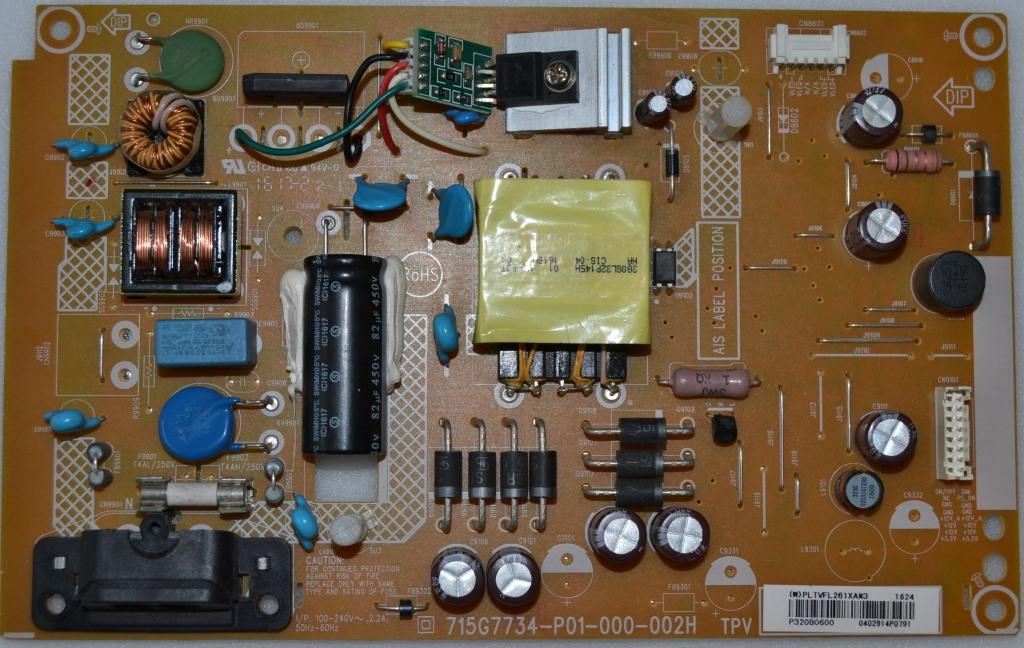 PB/32INC/PH/REM POWER BOARD ,715G7734-P01-000-002H, 